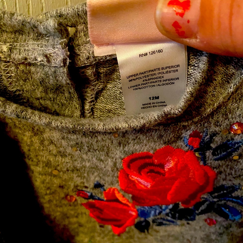 Little lass 12m too and bottom